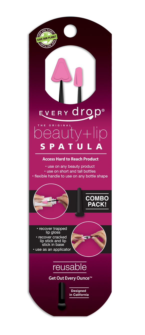 Every Drop Beauty Spatula + Lip Spatula Combo Pack